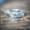 Hammered Silver Band