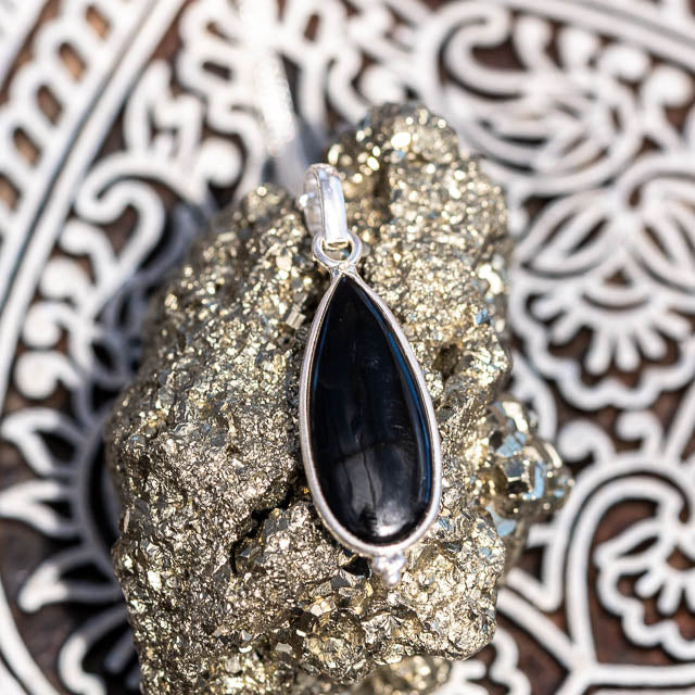 Elegant Black Onyx Necklace
