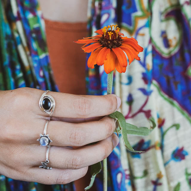 Salena Black Onyx Ring