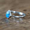 Blue Opal Tear Ring
