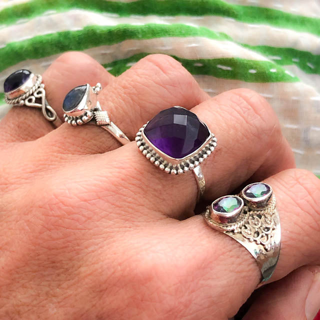 Serendipity Labradorite Ring