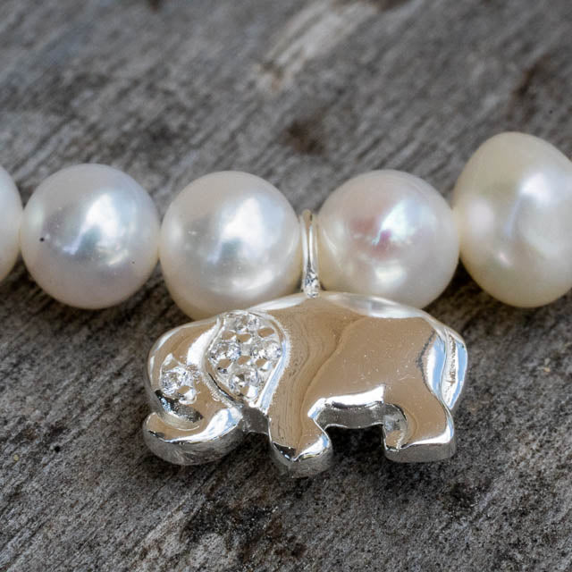 Elephant Pearl Bracelet