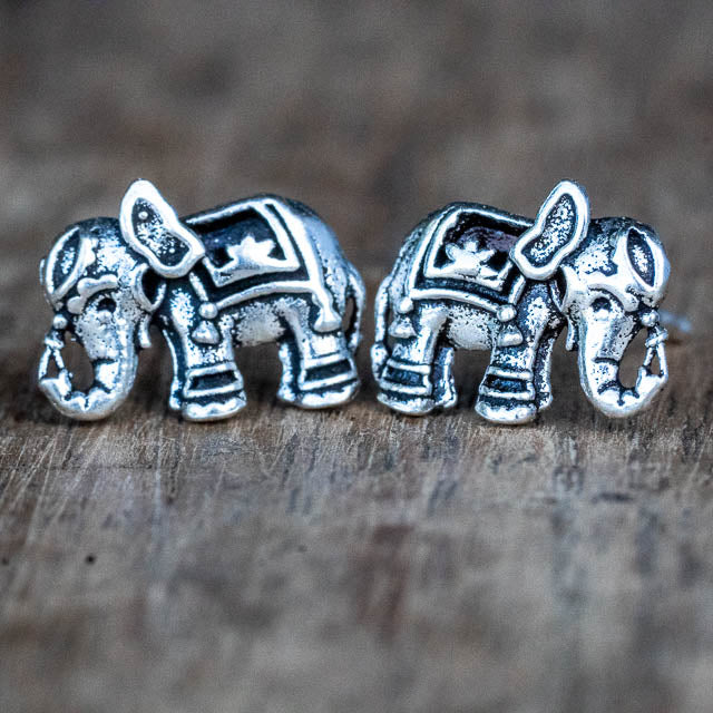 Elephant Stud Earrings