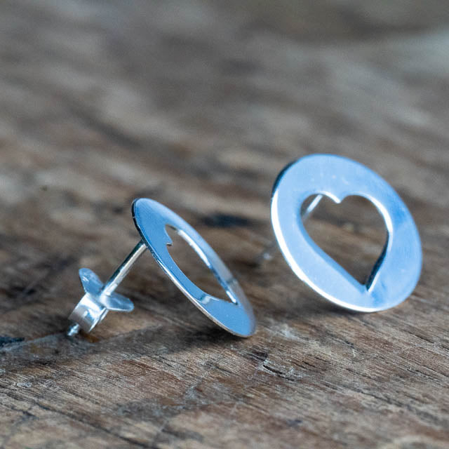 Circle of Love Stud Earrings