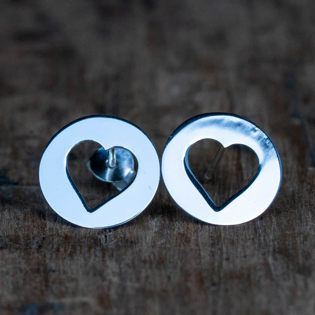 Circle of Love Stud Earrings