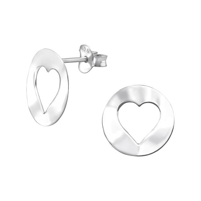 Circle of Love Stud Earrings