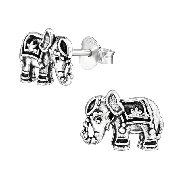 Elephant Stud Earrings