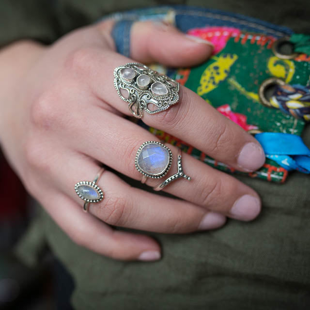 Moonstone Ring