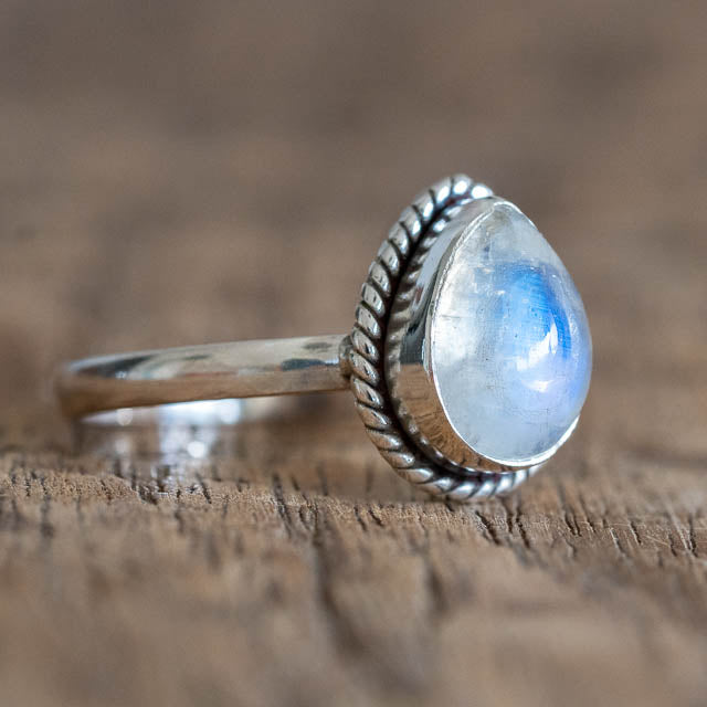 Moon Drop Ring