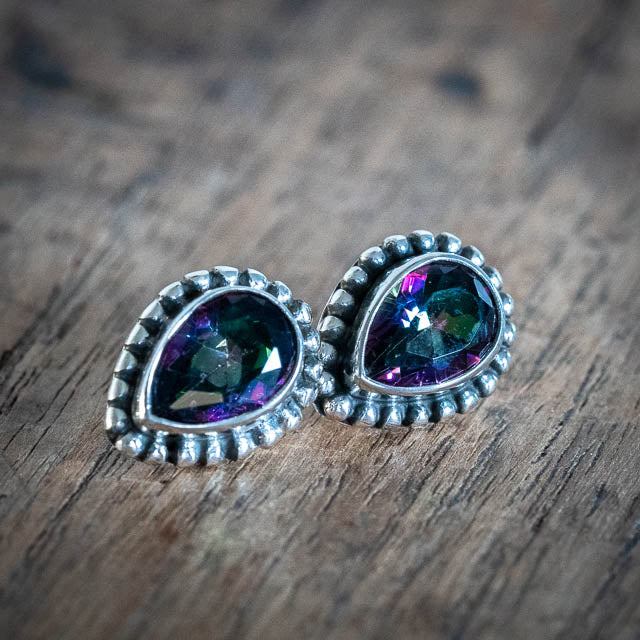 Mystic Topaz Studs