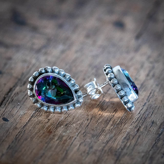Mystic Topaz Studs