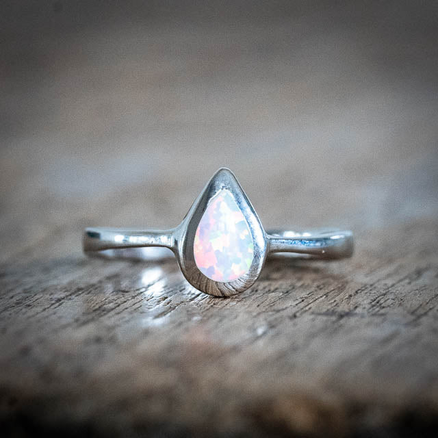 Opal Tear Ring