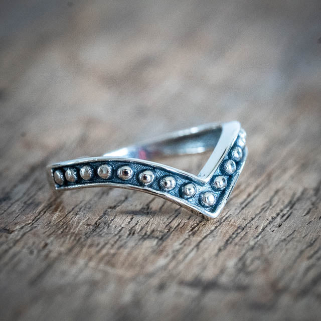 Boho V Toe Ring