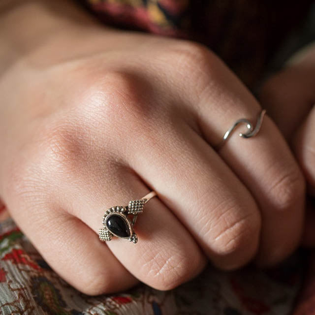 Serendipity Black Onyx Ring
