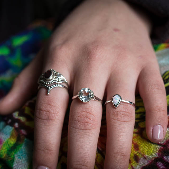 Crystal Quartz Ring