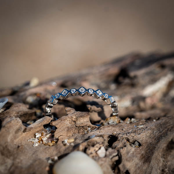 CZ Stacking Ring - Voodoo Jewellery
