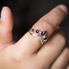 Luna Garnet Ring