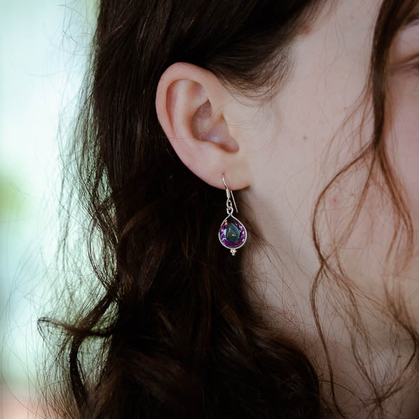 Boho Mystic Topaz Earrings