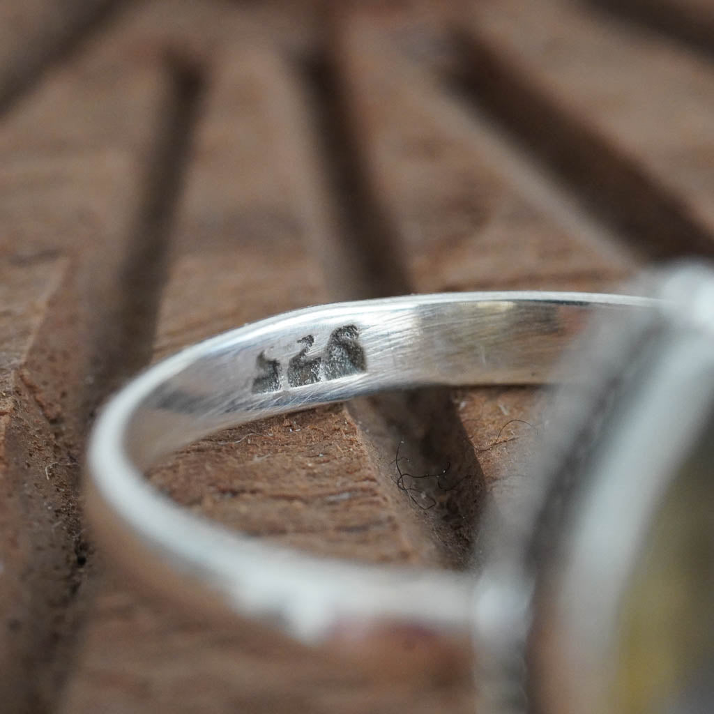 Raindrop Labradorite Ring