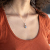 Oval Moonstone Necklace