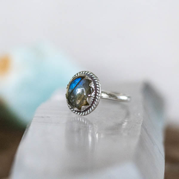 Bohemian Labradorite Ring