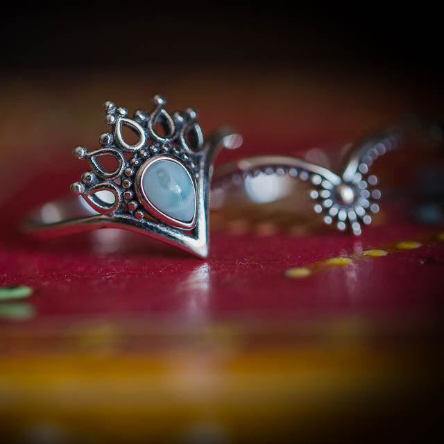 Larimar Diva Ring