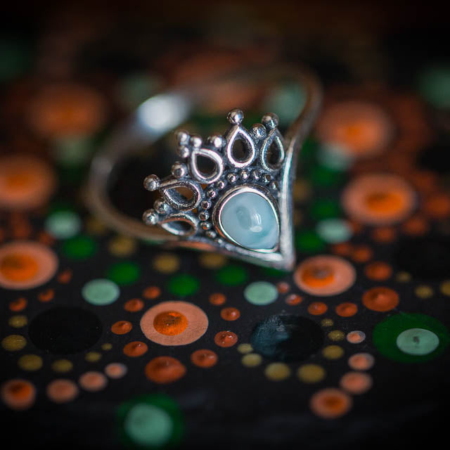 Larimar Diva Ring