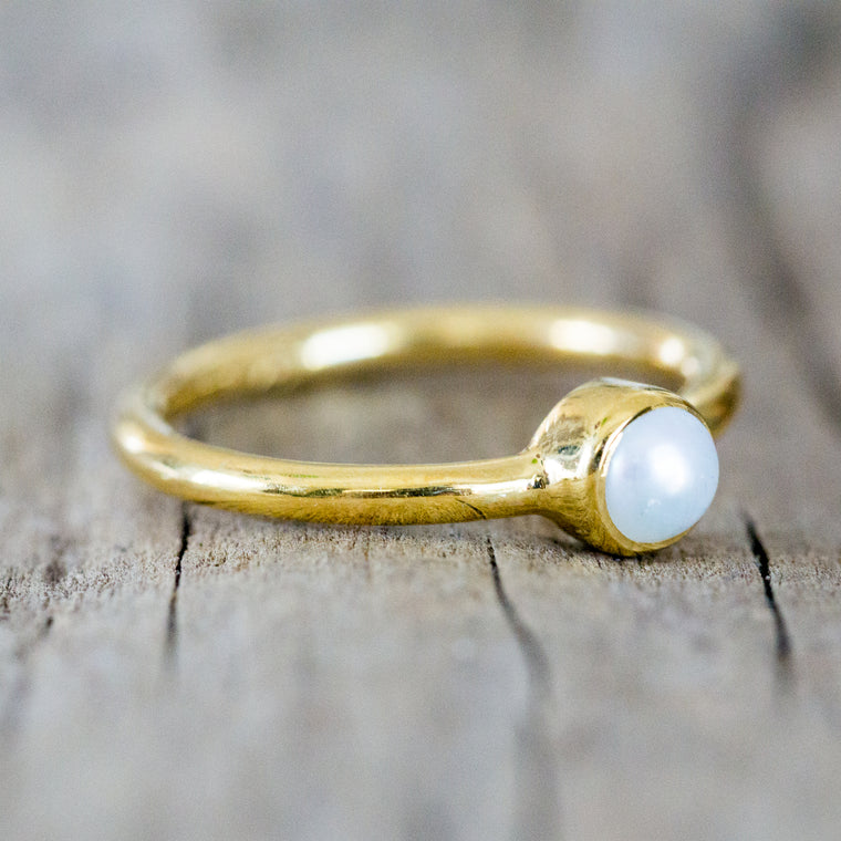 Pearl Midi Ring