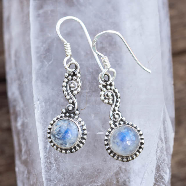 Danika Moonstone Earrings