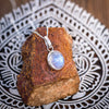 Oval Moonstone Necklace