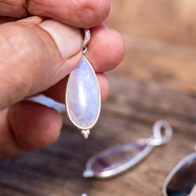 Elegant Moonstone Necklace