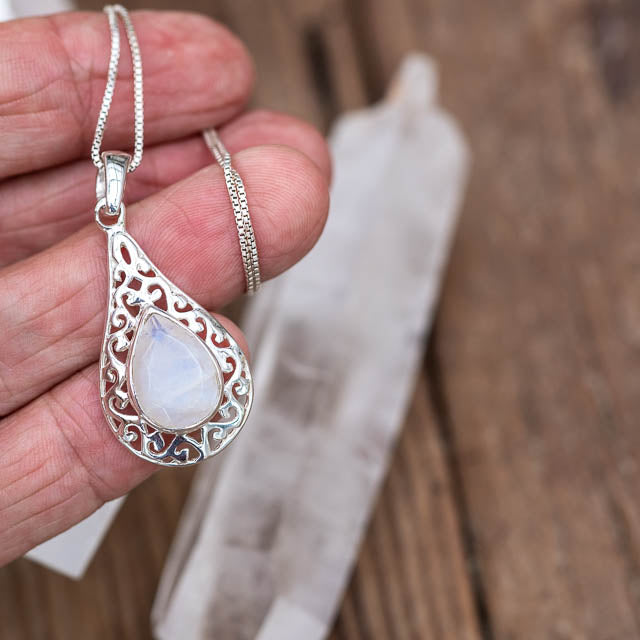 Devi Moonstone Necklace