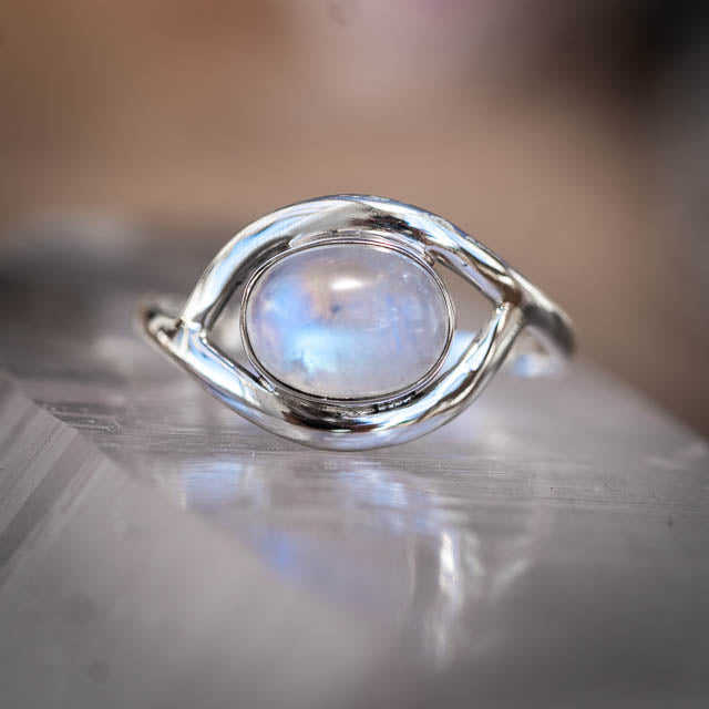 Salena Moonstone Ring