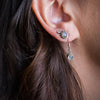 Dainty Moonstone Earrings