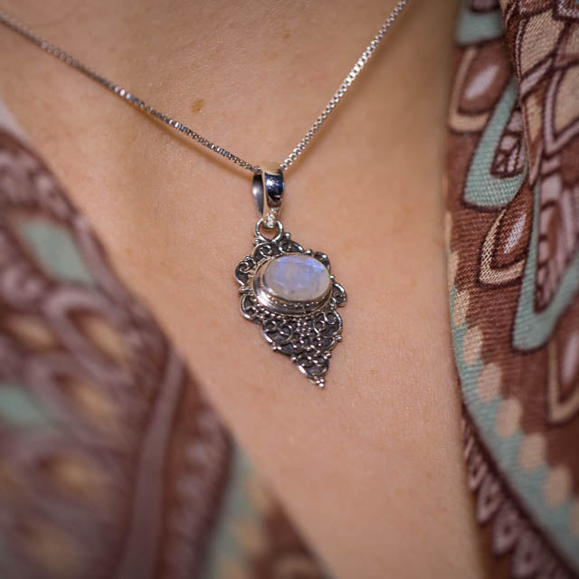 Kamala Moonstone Necklace