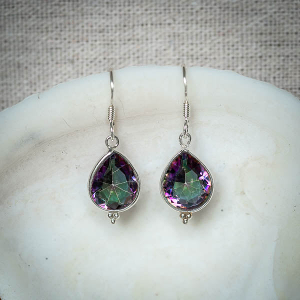 Boho Mystic Topaz Earrings