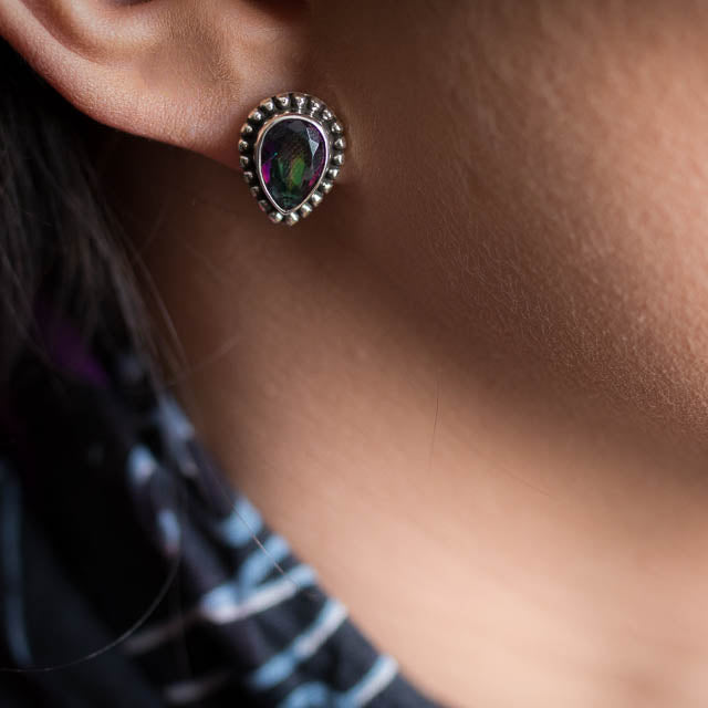 Mystic Topaz Studs