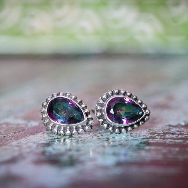 Mystic Topaz Studs
