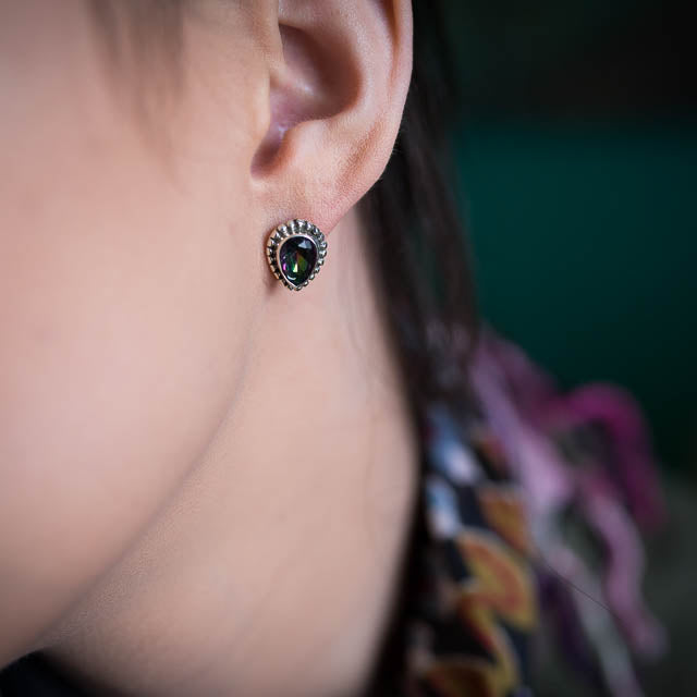 Mystic Topaz Studs