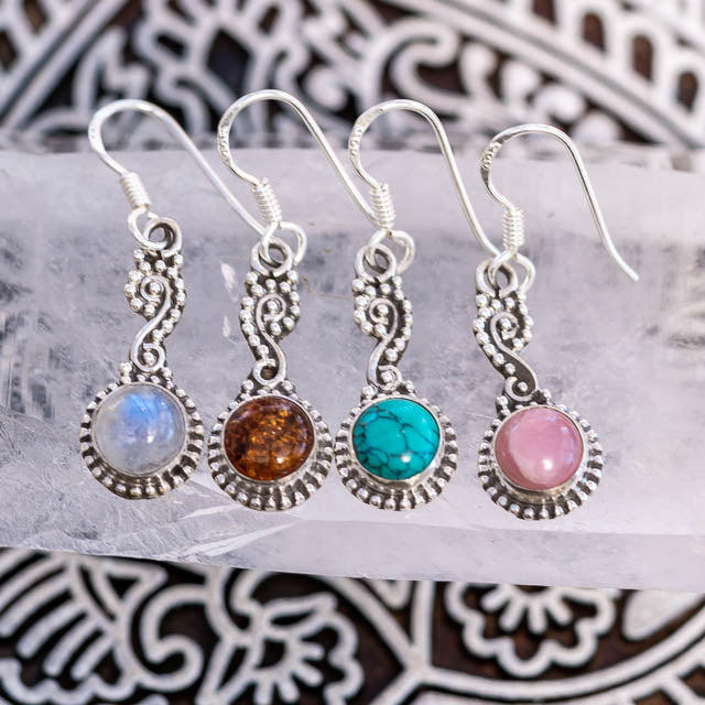 Danika Moonstone Earrings