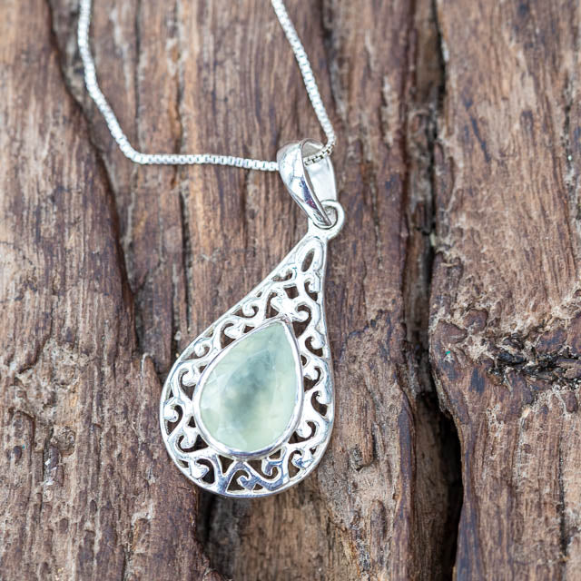 Devi Prehnite Necklace