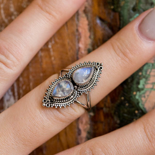 Milana Moonstone Ring
