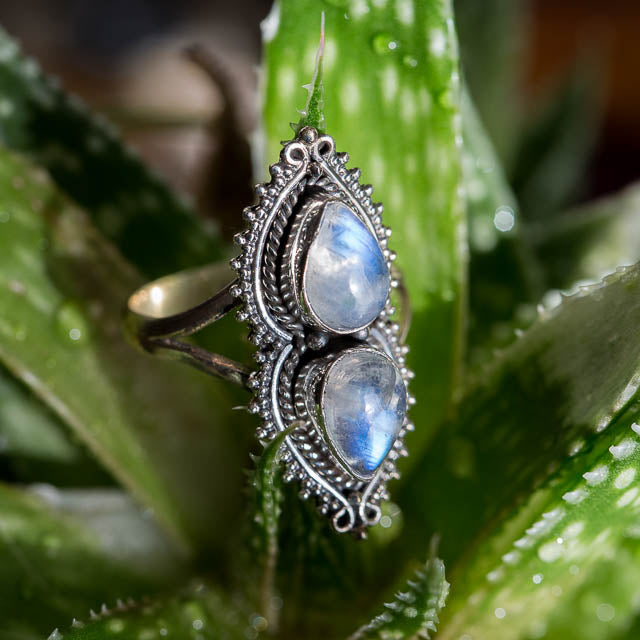 Milana Moonstone Ring