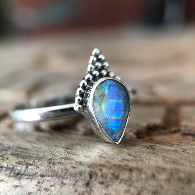 Adhira Moonstone Ring