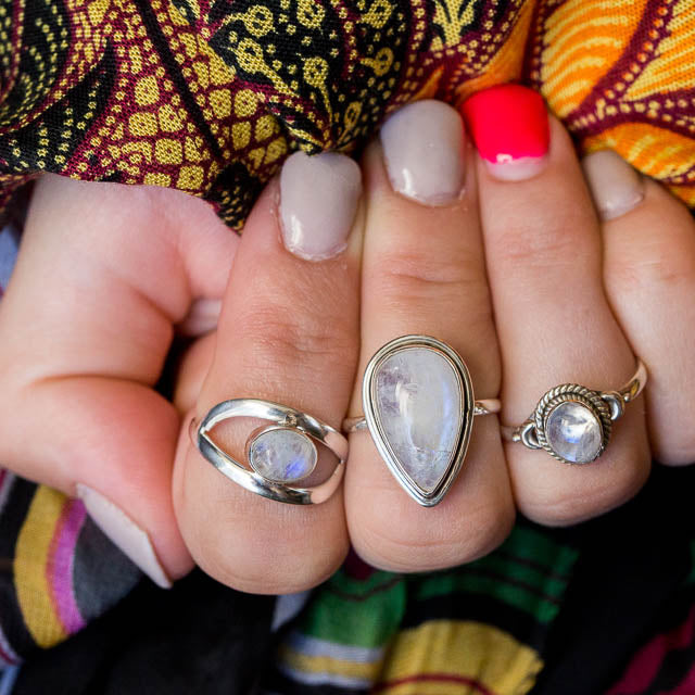 Salena Moonstone Ring