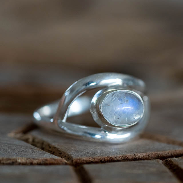 Salena Moonstone Ring