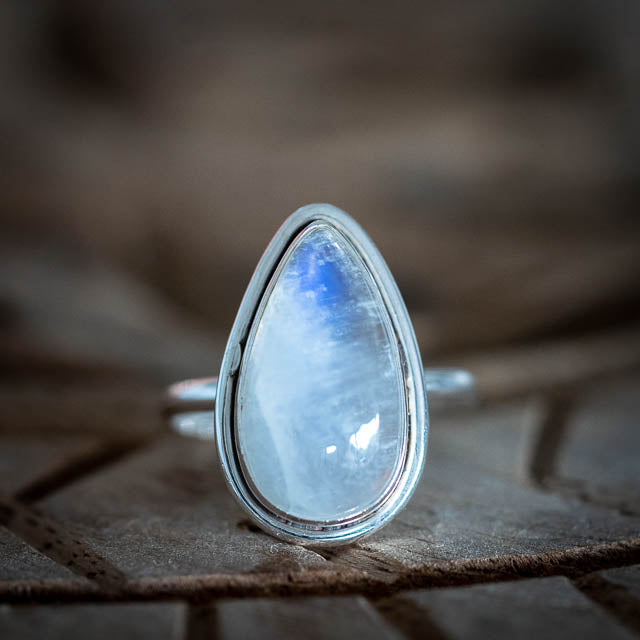 Chahna Moonstone Ring