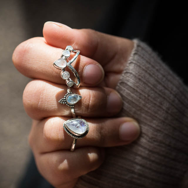 Moonstone Dreamer Ring