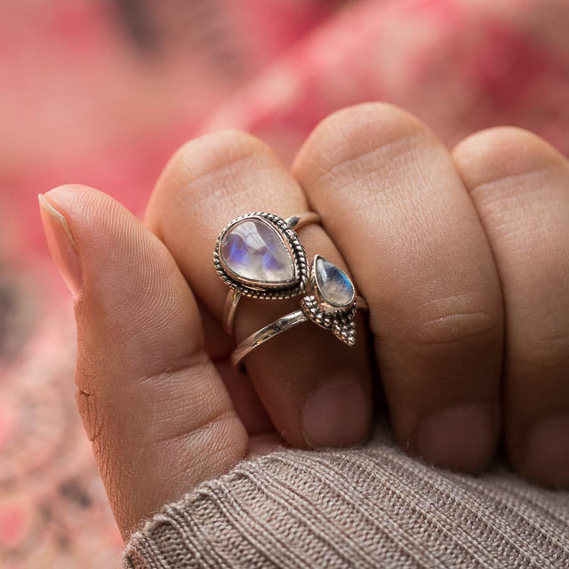 Moonstone Dreamer Ring