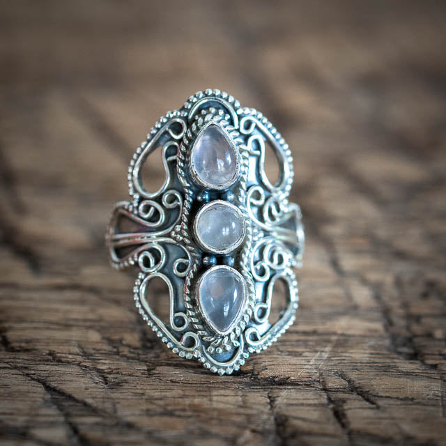 Indie Rose Quartz Ring
